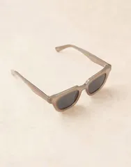 エイソス メンズ アクセサリー サングラス・アイウェア ASOS DESIGN premium chunky square sunglasses crystal frames with smoke lのサムネイル