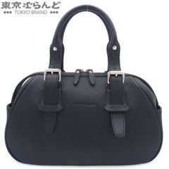 バーバリー BURBERRY ハンドバッグ ブラック 黒 レザー ベルトデザイン ノバチェック ミニボストンバッグ レディース 101881057のサムネイル