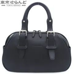 バーバリー BURBERRY ハンドバッグ ブラック 黒 レザー ベルトデザイン ノバチェック ミニボストンバッグ レディース 101881057のサムネイル