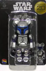 【中古】フィギュア BE@RBRIC-ベアブリック- 100% ジャンゴ・フェット 「Happyくじ スター・ウォーズ サーガ」 ベアブリック賞のサムネイル