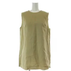 トゥデイフル TODAYFUL 21SS リネンロングチュニック ブラウス 麻 リネン F ベージュ 無地 ラウンドネック 袖なし 12110432 /GGのサムネイル