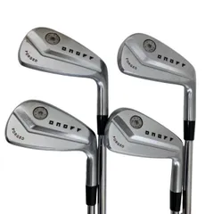 【中古】 ダイワ(グローブライド) ONOFF FORGED(2022) KURO 5S アイアンセット IR リシャフト (フレックスその他) メンズ 男性用 右利き 右用 Cランク ゴルフクラブのサムネイル