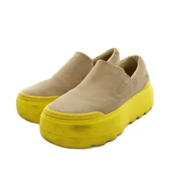 アグ オーストラリア UGG australia スリッポン シューズ 厚底 22.5cm べージュ 黄 イエロー 1130789 /AN8のサムネイル