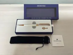【未使用品】SWAROVSKI スワロフスキー ボールペン クリスタルライン 2021年限定 セレブレーション リボンチャーム付 ホワイトのサムネイル