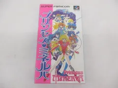  中古品 ゲーム スーパーファミコン ソフト プリンセス・ミネルバ 箱説付きのサムネイル