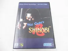  中古品 ゲーム セガ メガドライブ ソフト ザ・スーパー 忍 箱説付きのサムネイル