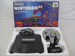  【まとめ売り 訳有】 ゲーム NINTENDO 64 本体 NUS-001 グレー 通電確認済み 箱付きのサムネイル