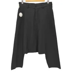 ブラックコムデギャルソン BLACK COMME des GARCONS 加工 サルエルパンツ メンズ  Lのサムネイル