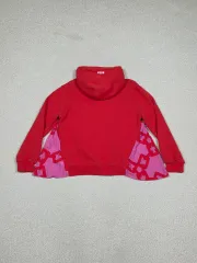 MSGM サイド プリーツ チェーン フードTシャツ | A00539のサムネイル