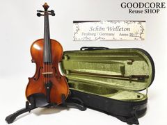 極美品】ヴァイオリン工房製作 美しい音色•裏板•横板虎杢目 ケース付