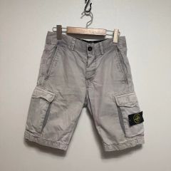 ストーンアイランド STONE ISLAND カーゴハーフパンツ グレー w31