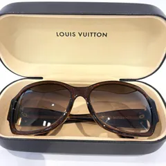 LOUIS VUITTON ウルスラ ストラス ラメ モノグラムフラワー サングラス ブラウン ゴールド Z0135E 正規品【鑑定済み】のサムネイル