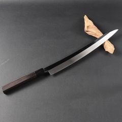 青二鋼 鬼反 切付柳刃 黒刀 - メルカリ