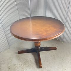 良品】 飛騨家具 太平産業 WINDS 円形 ダイニングテーブル - メルカリ