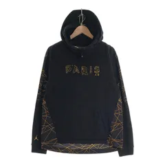 JORDAN BRAND ジョーダンブランド AS M J PSG STMT FLC BLACK プルオーバーパーカー フーディー ブラック イエロー DV0614-010 Size Lのサムネイル