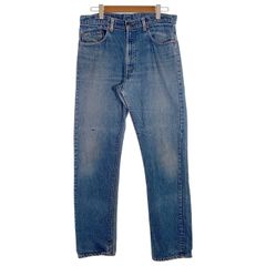 70-80's Levi's リーバイス 505 ボタン裏5 42TALON ジップ デニム