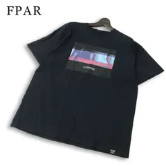 FPAR フォーティーパーセントアゲインストライツ 春夏★ 半袖 プリント Tシャツ 日本製 Sz.4 メンズ 黒 大きいサイズのサムネイル