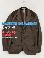 バリー ステンカラーコート 48 BALLY コットン 比翼 イタリア製 紺