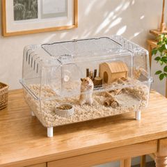 ハムスターケージ 75cm 大型 ゴールデンハムスター キンクマ 飼育ケージ ハムスターケージ 75cm 大型 ゴールデンハムスター キンクマ 飼育