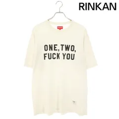 シュプリーム  One Two Fuck You S/S Tee フォントプリントTシャツ メンズ Sのサムネイル