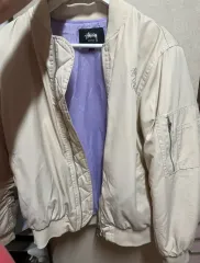 STUSSY 春 ブルゾン ベージュ Sのサムネイル