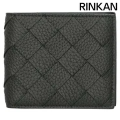ボッテガヴェネタ イントネチャート二つ折りレザー財布 メンズのサムネイル