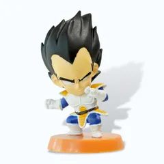 ドラゴンボールZ アニメヒーローズ 其之一 史上最強の戦士達 ベジータ 2008年頃 ミニビッグヘッドフィギュア②のサムネイル