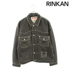 シュプリーム ×トゥルーレリジョン TRUE RELIGION  25AW  Leather Trucker Jacket トラッカーレザージャケット メンズ XLのサムネイル