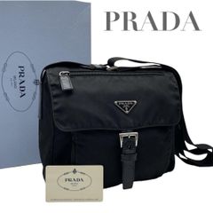 PRADA 2way ビジネスバッグ ブリーフケース 三角ロゴ ブラック 白タグ
