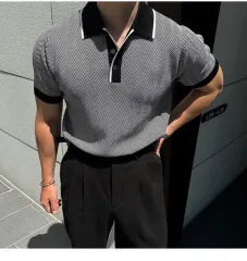 (新品) ヘリンボーン カラーTシャツ Mサイズのサムネイル