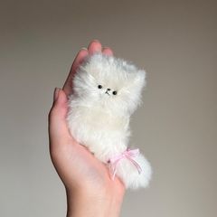 とけそうな、ねこ ( オセロみみ ) 猫 ぬいぐるみ テディベア