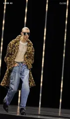 Celine セリーヌ ヒョウ柄 レオパード ファー コート ジャケットのサムネイル
