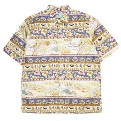 新品 KUON クオン 21SS 日本製 BORO HAWAIIAN SHIRTS 襤褸ハワイアン