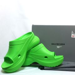 BALENCIAGA Crocs サイズ39 厚底 - メルカリ