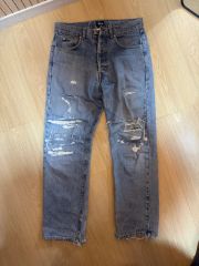 Stussy Classic Jean オリーブ デニムパンツ 30 レア！ - メルカリ