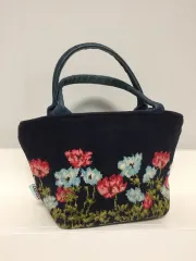 KENZO ヴィンテージ フラワー シューニルトートバッグのサムネイル