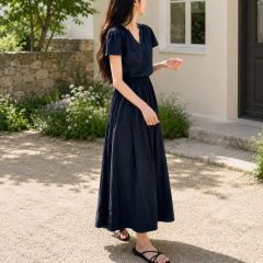 L'or open neck dress オープンネック ワンピース かじまり L'or open neck dress オープンネック ワンピース かじまり - メルカリ