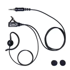 BLUE CENTURY 3.5mm1ピンねじ込みプラグ対応(VOX非対応)イヤホンマイク(耳掛けorインナー2Wayイヤホン【W005】, 1本)のサムネイル