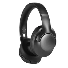 SITOAT Bluetooth ヘッドホン ワイヤレスヘッドホン ANC アクティブノイズキャンセリング 大きいイヤーパッド オーバーイヤー ヘッドフォン 50時間使用 有線/無線兼用 ゲーミング 低遅延 密閉型 HIFI重低音 音漏れ防止 マイク内蔵 折りのサムネイル