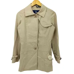 バーバリーブルーレーベル BURBERRY BLUE LABEL キャンバス ステンカラー ショートコート レディース EUR：38 のサムネイル