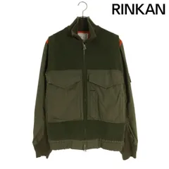 サカイ  18-01574M Sport Knit Jacket ニット切り替えミリタリージップアップブルゾン メンズ 2のサムネイル
