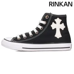 クロムハーツ ×コンバース CONVERSE  CH CONVERSE CANVAS ダガー装飾クロスパッチ付きキャンバスハイカットスニーカー メンズ 20.5cmのサムネイル