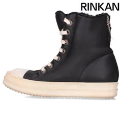 クロムハーツ ×リックオウエンス Rick Owens  RAMONES ラモーンズ シルバー装飾レザーハイカットスニーカー メンズ 37のサムネイル