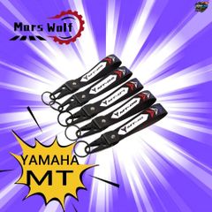 Motorcycle Accessories Fabric Badge Keyring Key Case Cover for Yamaha MT25/MT03/MT07/MT09/MT10 2013-2019 2021 2022