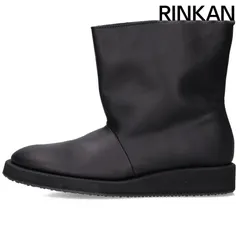 ヨウジヤマモト  SOFT MATT BK HIGH-TOP BOOTS FP-E07-762 レザーブーツ レディース 4のサムネイル