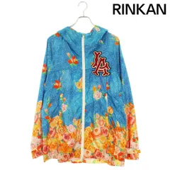 グッチ  18AW  543337 ZLE73 コミックキャラクタープリントフラワー総柄ブルゾン レディース 38のサムネイル