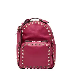 ヴァレンティノ ロックスタッズ リュック バックパック ピンク レザー レディース VALENTINO【1-0258425】のサムネイル