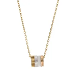 【中古】 BOUCHERON ブシュロン ホワイト ペンダント スモール ネックレス・ペンダント キャトル JPN00550 K18　ネックレス　ダイヤモンド 25024248 LIのサムネイル
