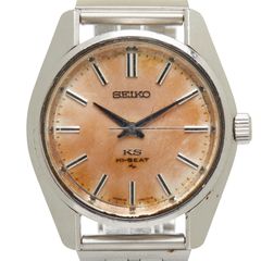 Seiko King Seiko KS Hi-Beat Vintage Antique Wristwatch 45-7000 Silver Stainless Steel Men's SEIKO [1-0258867]