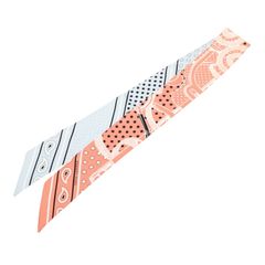 HERMÈS エルメス エプロンドール ツイリー シルクスカーフ オレンジ/黒